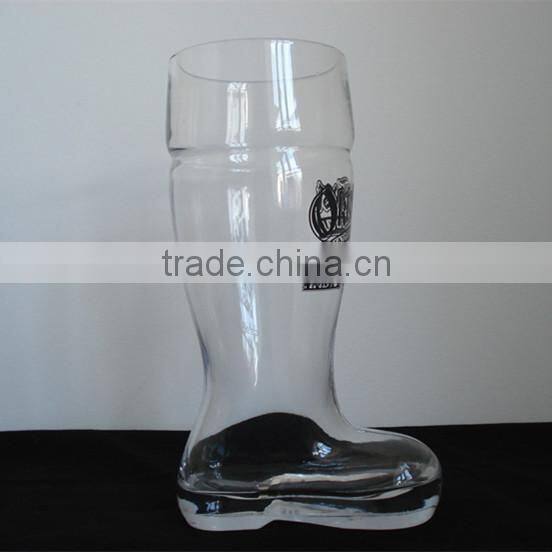 boot shaped beer glass