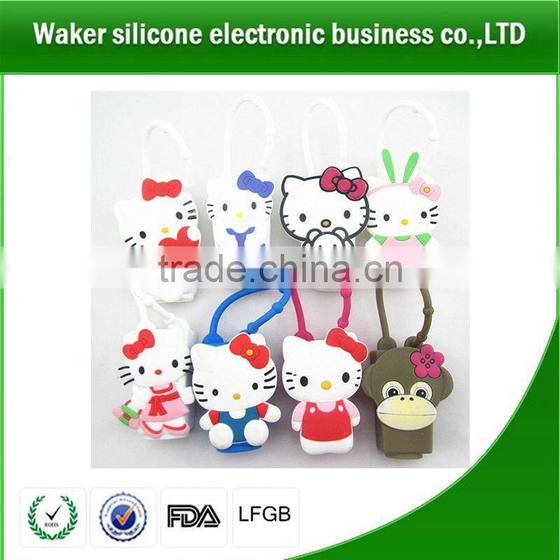 hand wash gel portable silicone holder