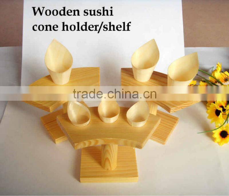 japanese sushi cone holder/shelf/stand/frame