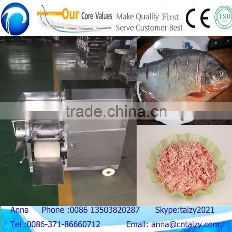 Small scale fish meat debone separator machine