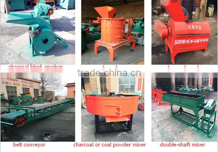 Multi-functional extruder rods coal forming machine