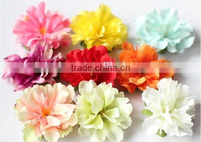 High quality large silk Artificial flower head