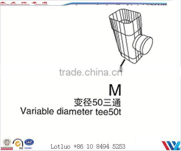 Hot-sell White/Brown/Grey UPVC drainage pipe system