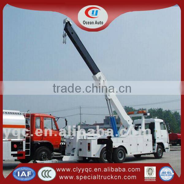 Sinotruck heavy wrecker towing truck