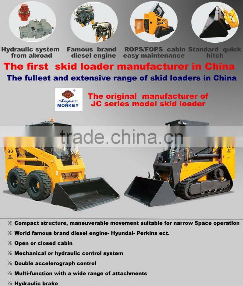 dozer blade of skid loader attachments