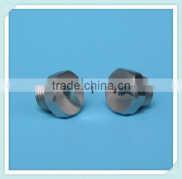 Stainless steel ss or brass flat fan spray tip nozzle