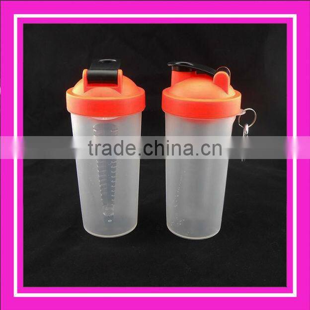 plastic fruit shaker bottle hot selling fruit juice bottle