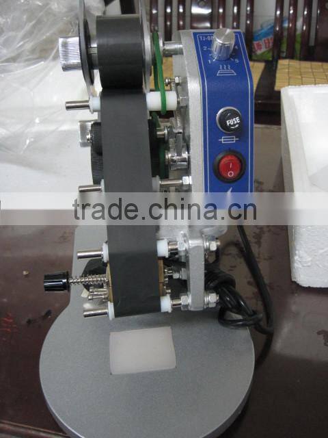 Manual Hot Foil Stamp Date Coder label printer ribbon coding machine