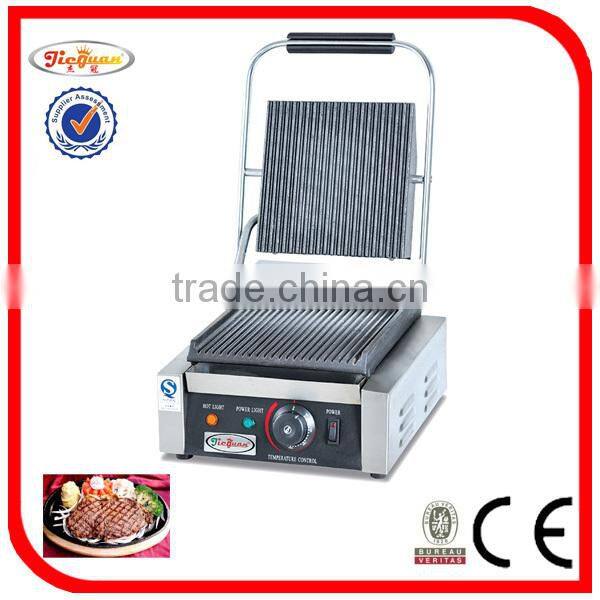 Electric contact grill / panini grill with CE certificate