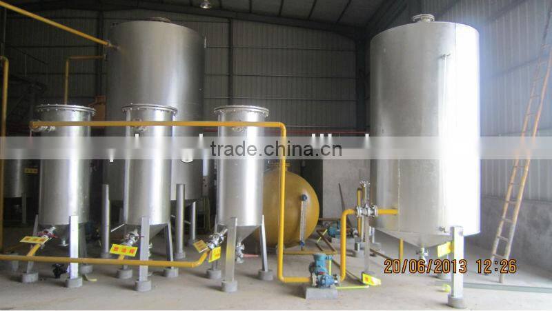 used oil crude oil recycling system