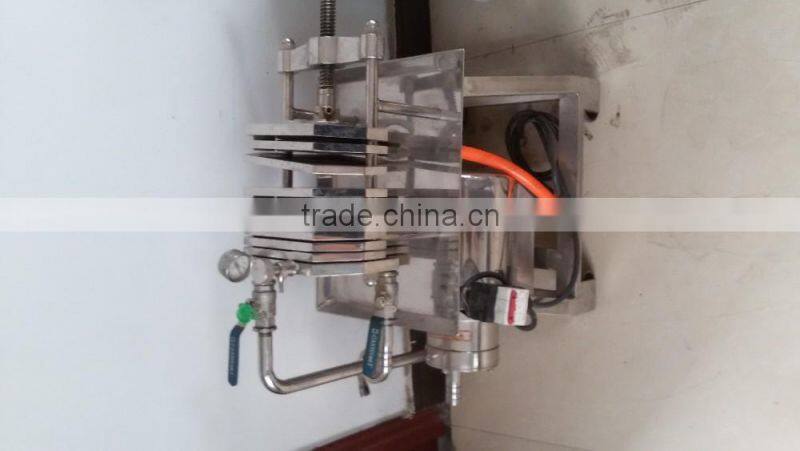 MHCR-100 Stainless steel Coconut milk filter press