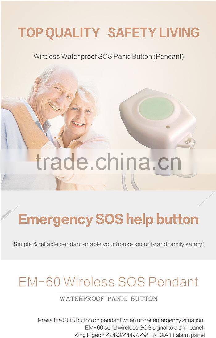 emergency panic button/wireless panic button/auto dialer with panic button