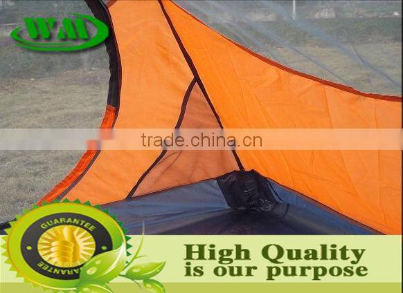orange solar tent