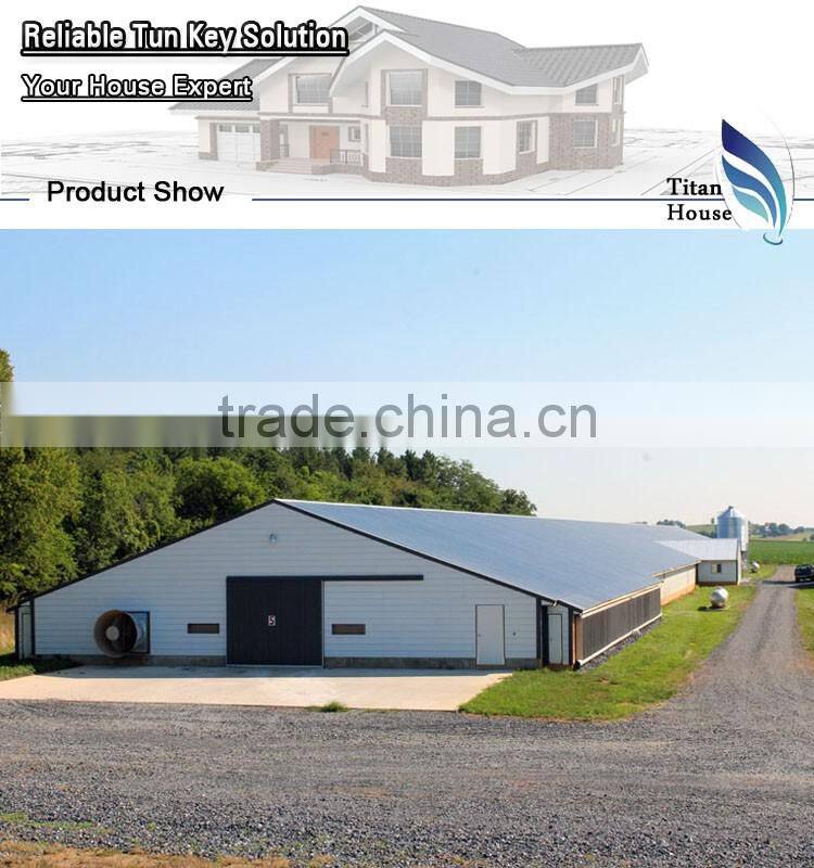 Light Gauge Steel Frame Chicken Farming House