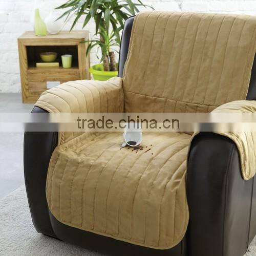 Single Vertical Ttripe Waterproof Cover Sofa Pet Cover