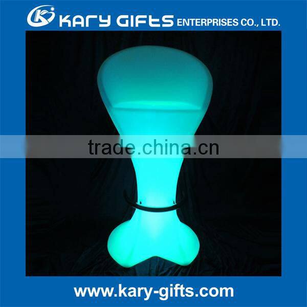 DMX Lighting Wine Bar Stool Chair Waterproof Bar Chair