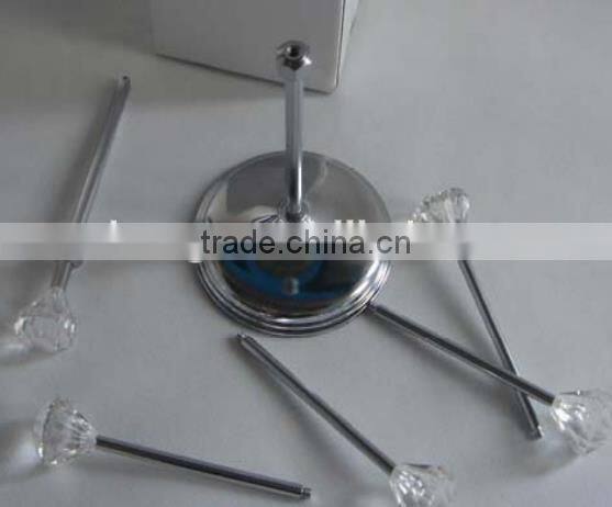 K/D chrome plated metal jewellery display shelf