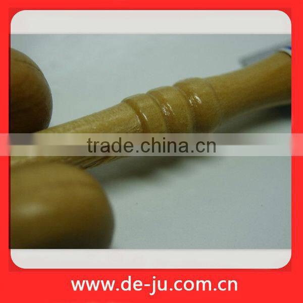 Small Pen Massager Neck Scrubber Wooden Scrub