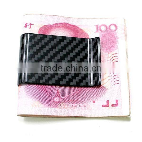 Real Carbon Fiber Money Clip