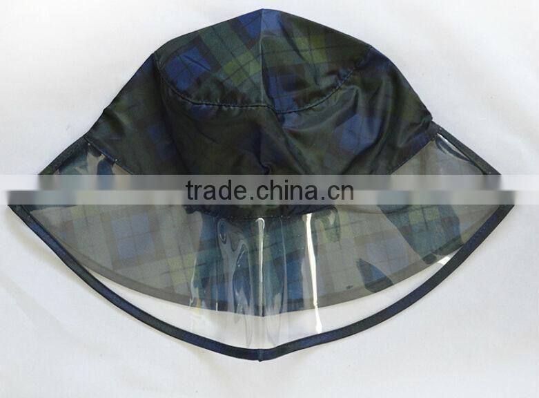 Waterproof rain hat/folding rain hat/waterproof foldable hat/Waterproof hat