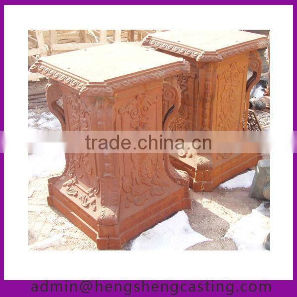 china supplier Spanish style garden flower pots & cast iron flower pots & antique flower pots