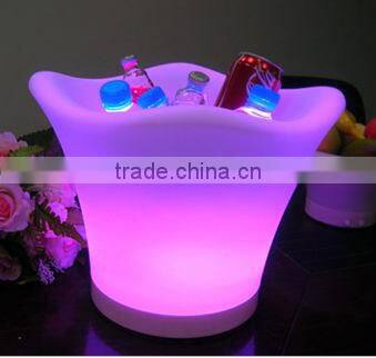 illuminated LED RGB Fruit Bucket, Lighting colorful fruit bucket, led fruit tray