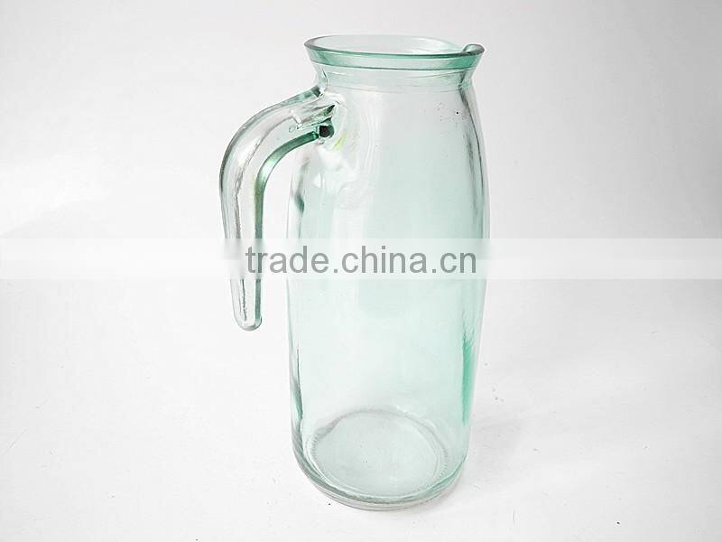 stained spouted handling table use glass water bottle glass pitcher