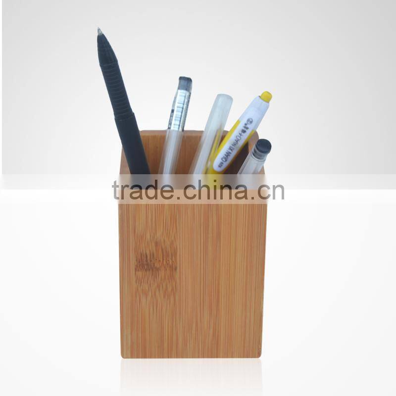 Solid wood natural wooden pen holder