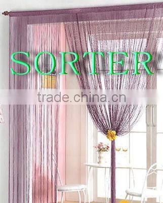 modern decorative string door/window/wall curtain/line screen with beads
