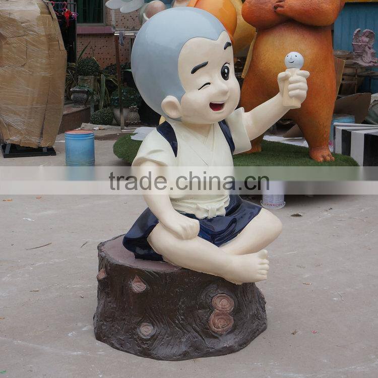 FRP cartoon sculpture