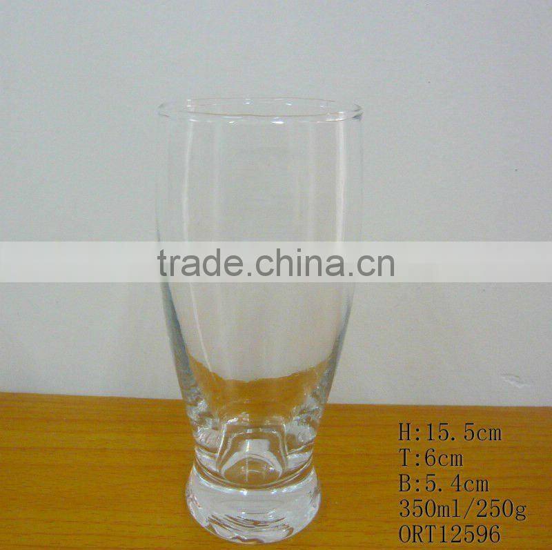 Clear glass water cup beer glasses