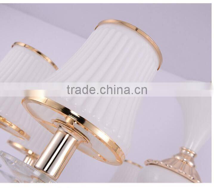 M987 Momoda decorations luxury big 10+5 arms Crystal modern living room lobby lighting chandelier pendant lamp