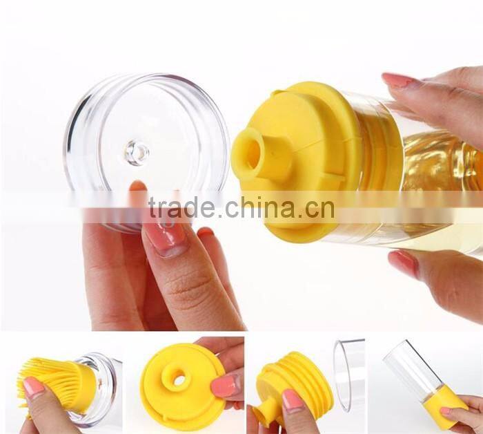 Multifunction brush /Multifunction bottle with silica gel head