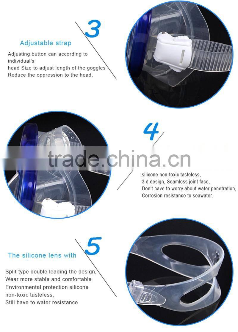 High Quality Mask,Snorkel And FinsSet