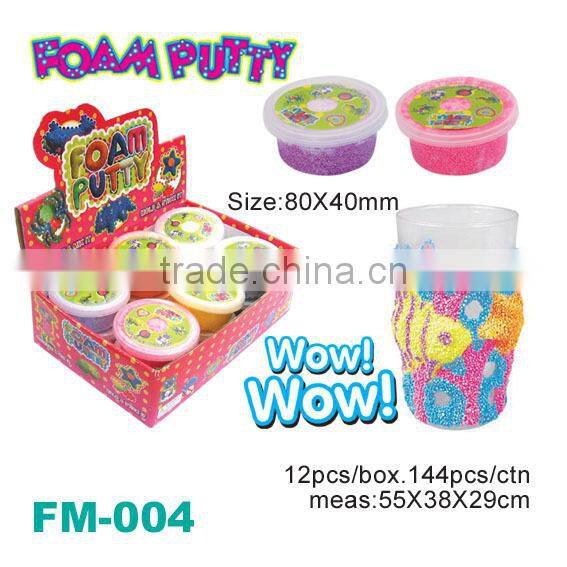 DIY Foam Putty