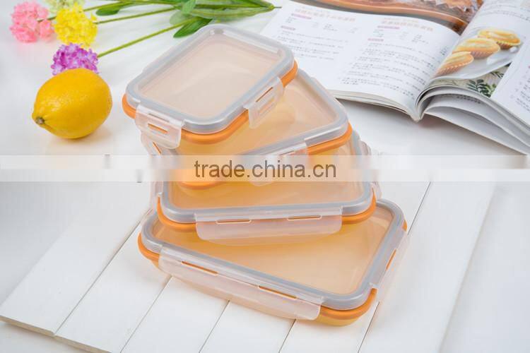 Heatable easy wash silicone thermal personalized food containers
