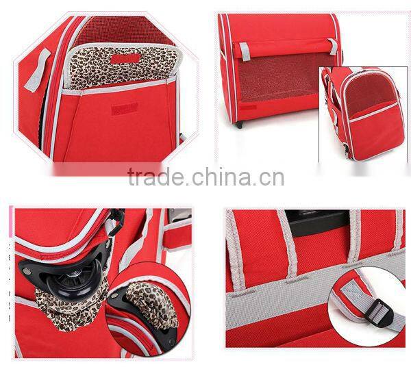 Fashion Pets Bag Trolley dog Carrier