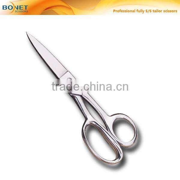 S18008B LFGB Certificated 8" Professional fully S/S scissors for stylists heavy duty scissors