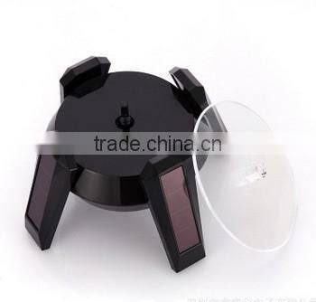 360 Degree Light Solar Powered Jewelry Rotating Display Stand