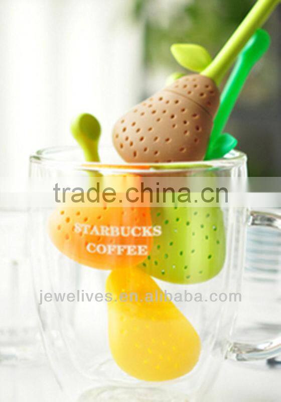 Silicone Tea Leaf Filter for tea mug