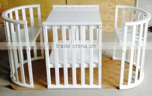multifunction wooden baby bed baby room furniture