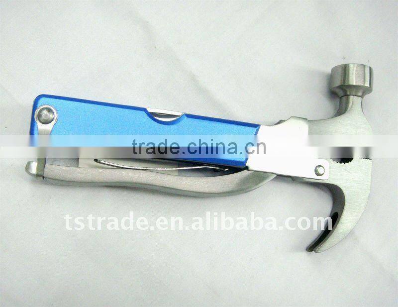 2014.Multi tool stainless steel axe pomotion gift hammer multi hammer with axe