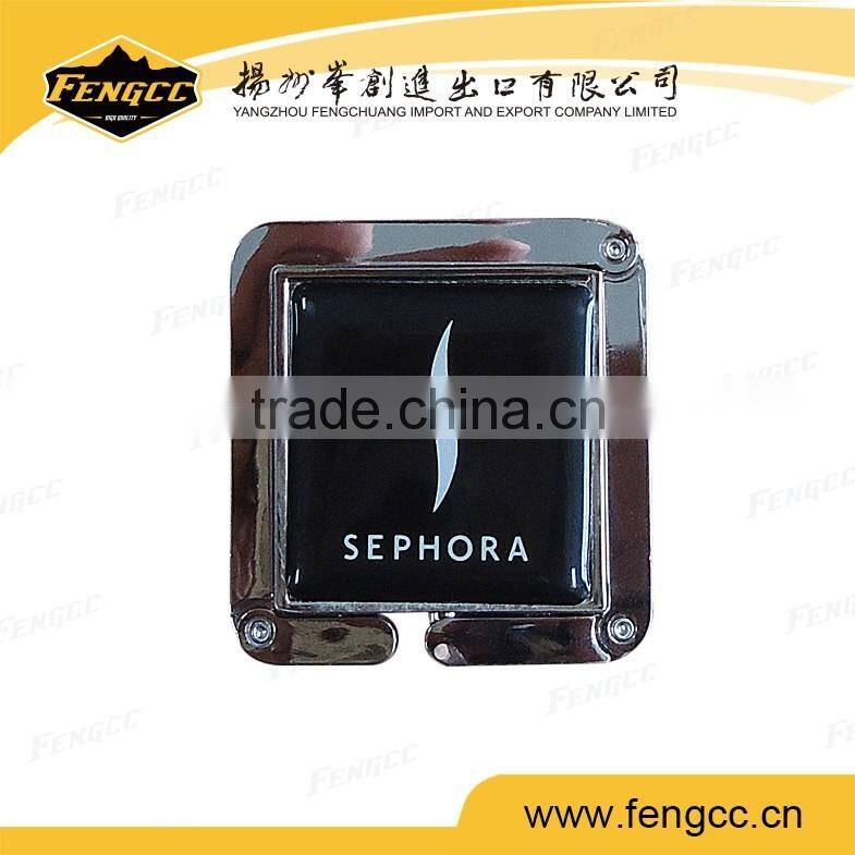 Customized Logo Promotion Square Foldable Bag Hanger