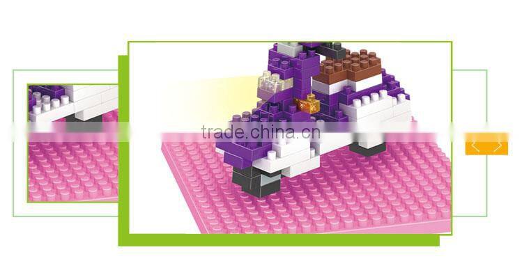 Most popular diy motorcycle set plastic building intellect blocks toys