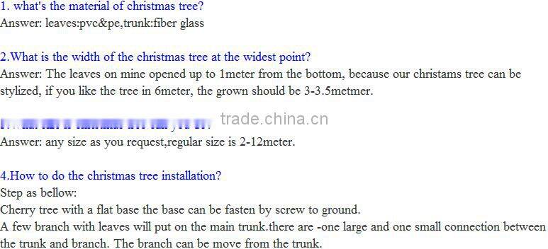 Wholesale Led Artificial Giant Snowing Chris