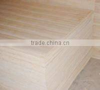 heze kaixin paulownia edge glued /strip wood ceiling