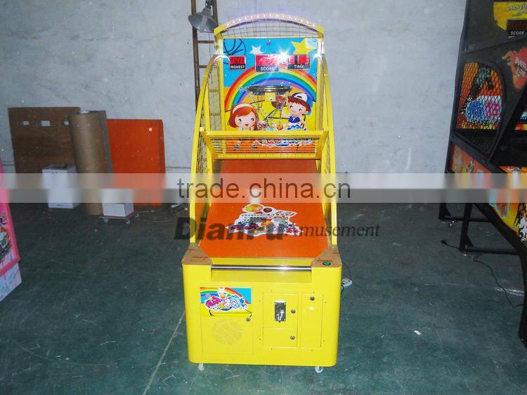 Dianfu arcade coin operated type cheap in india coin operated basketball game machine on sale