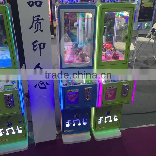 Italy Hot Sale Amusement Park Arcade Mini Toy crane claw machine factory DF-G 002