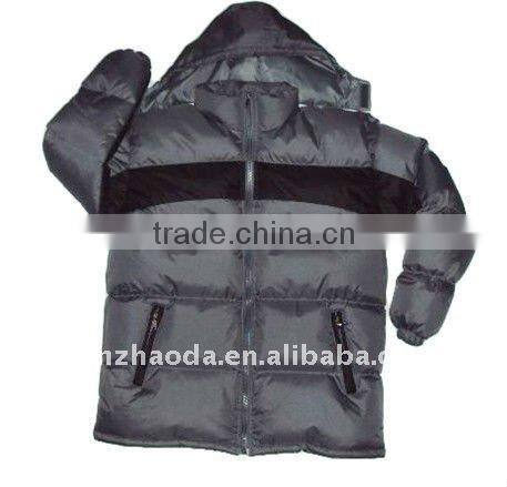 Men's down jacket stock garment men jacket