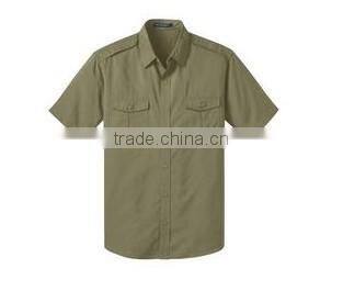 work wear CUSTOM MADE OVERALLS CLOTHING Chinese Collar Shirt Short Sleeve Shirt UNIFORMS